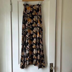 NATURAL LIFE FLORAL MAXI SKIRT